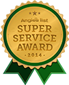 Angie's list 2014 super service award