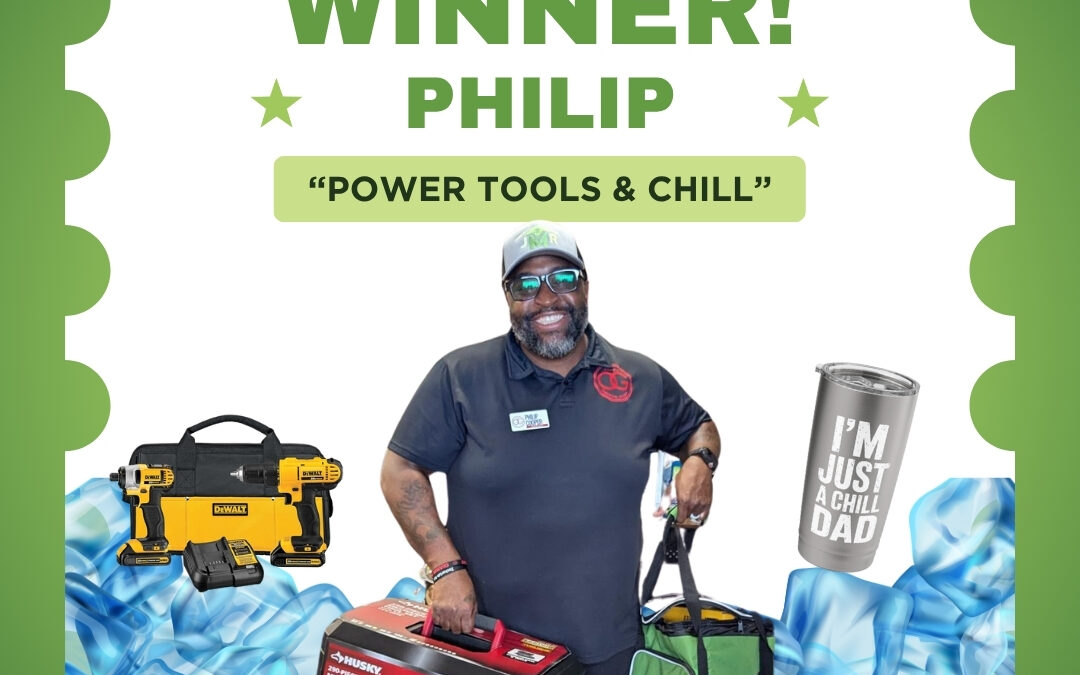 Father's Day winner, Philip Cooper