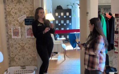 Friendship House Media Library Ribbon Cutting